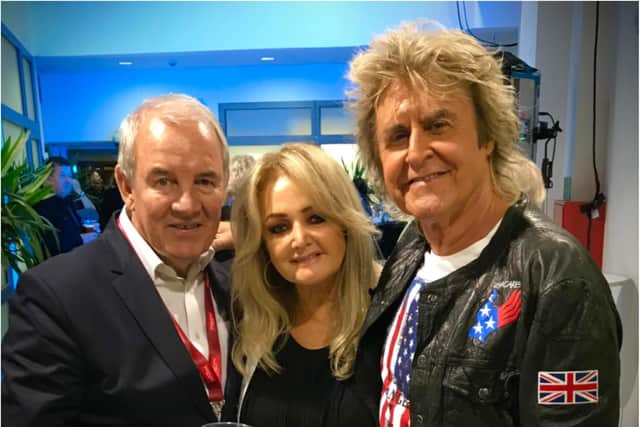 Doncaster singer John Parr has sent his congratulations to Welsh star Bonnie Tyler on her MBE (Photo: John Parr).