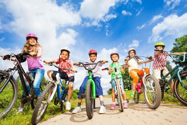 Fun, relaxing, sessions to teach young beginners how to ride a bike in ...