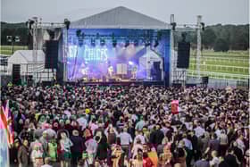 The Kaiser Chiefs rocked Doncaster Racecourse. (Photo: Robin Burns).