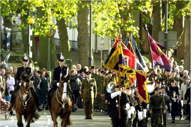 Roads in Doncaster will be closed for the annual Remembrance Parade.