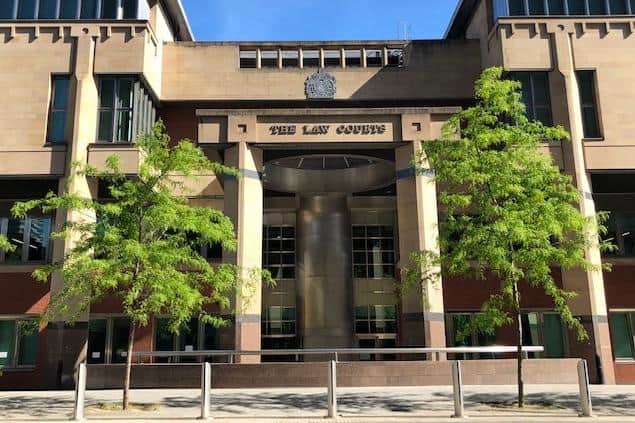 Sheffield Crown Court, pictured, heard how Judge Peter Kelson KC told a fraudster who conned her DHL employers out of over £70,000 that punishment could only be achieved by an immediate prison sentence.