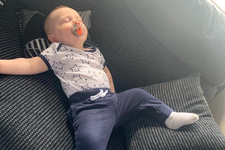 Tara Brown, said: "Edward born 29/04/2020 one month into lockdown! No cuddles from grandparents, no baby groups until november- then they were cancelled again. When he was 5 weeks his dad was rushed to hospital with appendicitis... as you can see he’s took it all in his stride and is now a happy, and very chilled 9 month old!"