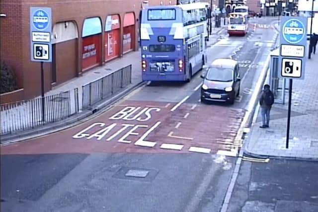 Bus Lane Camera Photograph Cleveland Street