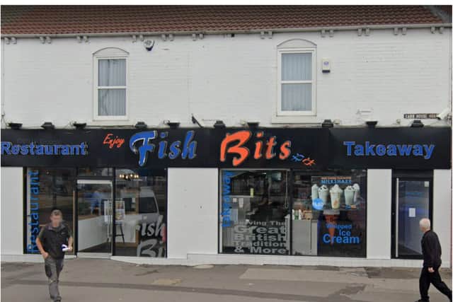 Fish Bits in Hyde Park.