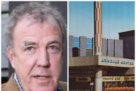 Jeremy Clarkson has revealed he bought his first cassette at Bradleys Records in Doncaster.