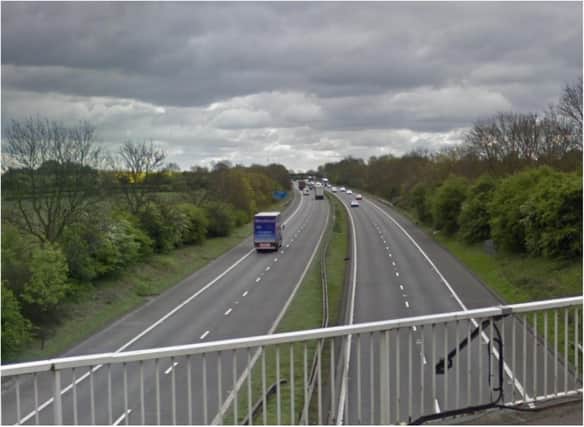There are delays on the A1(M) near Doncaster