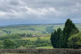 Spectacular views across the valley