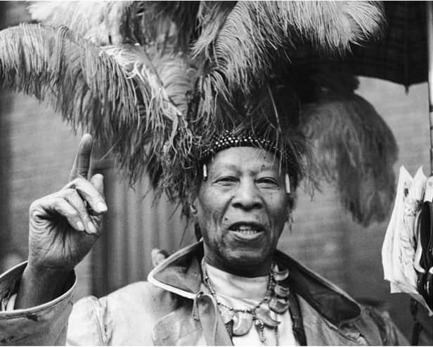 Racing tipster Prince Monolulu. (Photo: Getty).