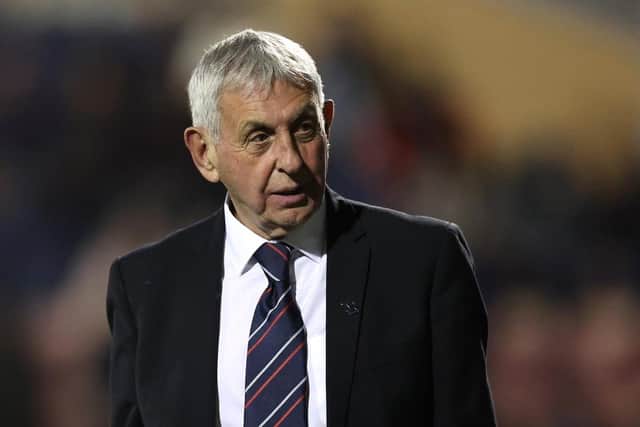 Sir Ian McGeechan says his prostate cancer is "all gone and under control."