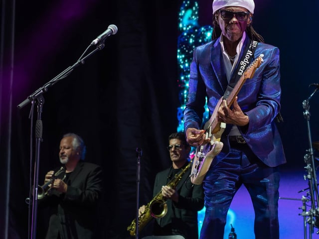 Nile Rodgers and Chic performed