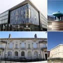 South Yorkshire's town halls. Top left: Doncaster Council. Top right: Sheffield Council. Bottom left: Rotherham Council. Bottom right: Barnsley Council.