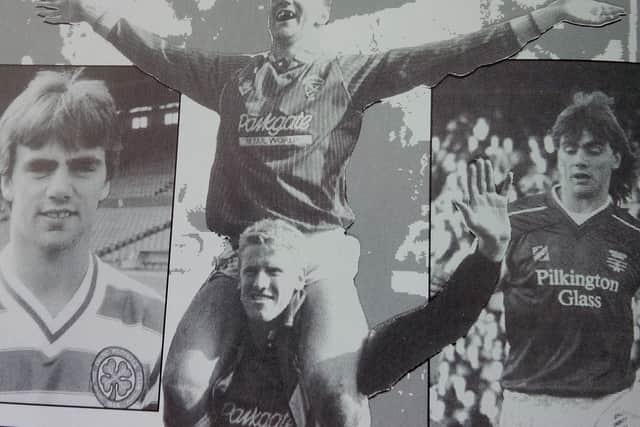Images from John Buckley's testimonial brochure.