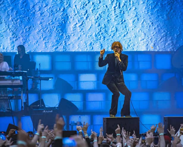 Jarvis Cocker and Pulp thrilled the crowds on their encore tour at Scarborough Open Air Theatre. (Photo: Cuffe and Taylor).