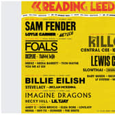 The line up for Reading and Leeds has been unveiled.