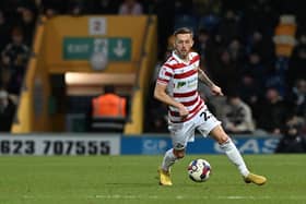 Charlie Lakin made his Doncaster Rovers debut against Mansfield Town on Saturday.