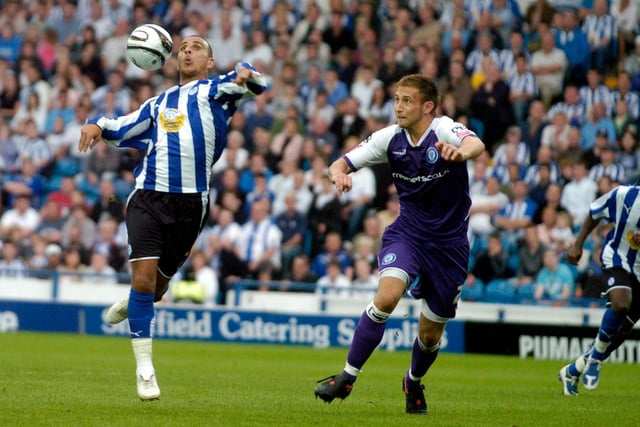 Marcus Tudgay in action against Rochdale in the Carling Cup in August 2009.
