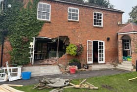 CCTV: Police reappeal for information after stolen digger rammed into the walls of well-known Doncaster village pub.