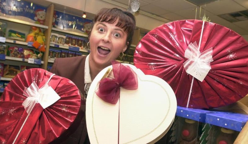 Jackie Fletcher worked in the Thorntons shop inside the Frenchgate centre in 2000.