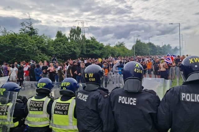 A 16-year-old boy is in court over the riot at the Holiday Inn Express at Manvers in August.