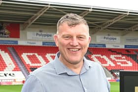 Rovers' chief executive Gavin Baldwin. Picture Howard Roe/AHPIX LTD.