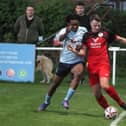 Action from Armthorpe Welfare's defeat at Beverley Town. Picture: Steve Pennock