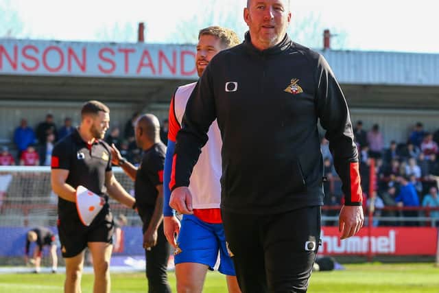 Doncaster Rovers assistant manager Steve Eyre. Photo by Sam Fielding/Prime Media Images.