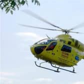 An air ambulance has landed on Hayling Island following an incident. 

Picture: Stock 