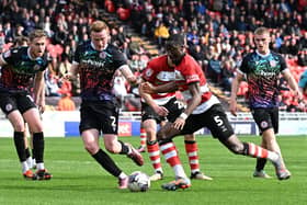 Joseph Olowu is in his third season at Doncaster Rovers.