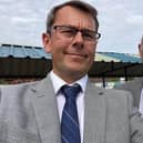 Former Doncaster Conservative mayoral candidate James Hart (right) has described Nick Fletcher as "disappointing" with "no new ideas" and called him "same old, same old."