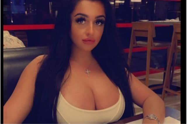 Nikia was in the house with her two dogs when the gang attacked.