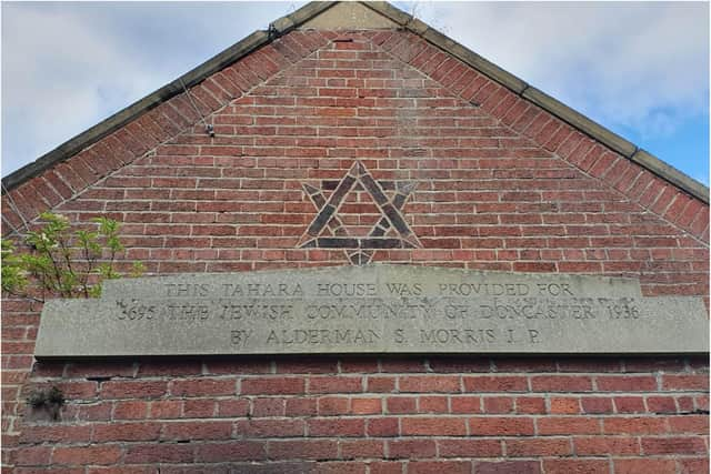 The building was last used for a Jewish funeral in Doncaster in 2006. (Photo: David Ridge).