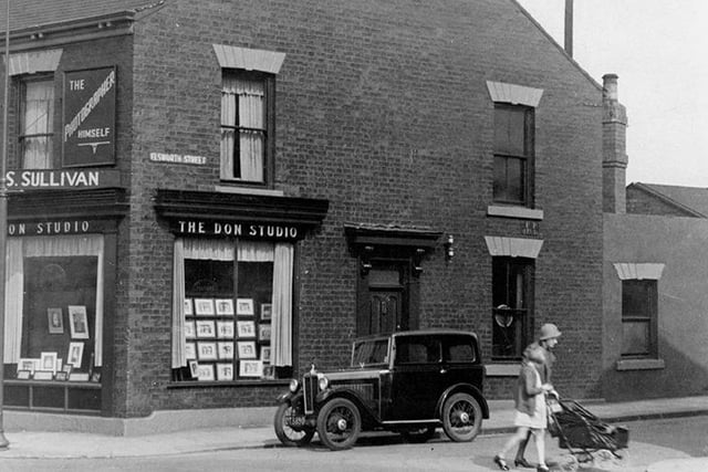 The Don Photographic Studio at the St Sepulchre Gate/Elsworth Street corner, Doncaster