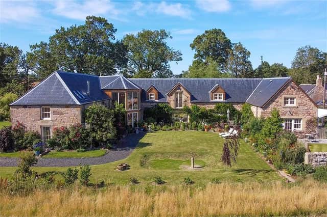 With period charm alongside 21st-century luxury in two separate properties, Langbank Steading and Garden Cottage offer ideal accommodation for multi-generational living