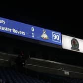 Blackburn 0 Rovers 1