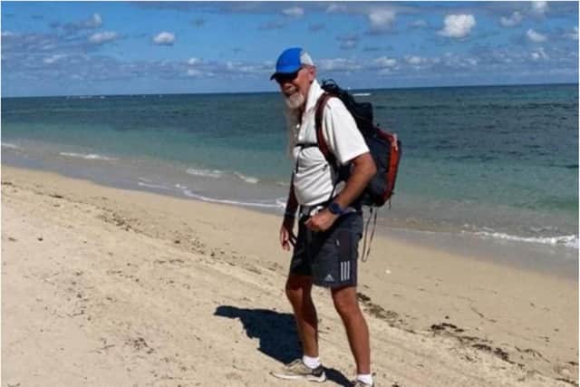 Brian Brimmell is taking on a 2,660 mile trek across North America.