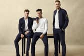 John Stones wears: The Performance Suit Jacket, The Performance Zip Polo, The Performance Trouser & The Loafer
Ollie Watkins wears: The Performance Crew, The Performance Trouser & The Loafer
Harry Kane wears: The Performance Bomber, The Performance Zip Polo, The Performance Trouser & The Loafer