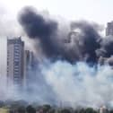 The fire is spreading