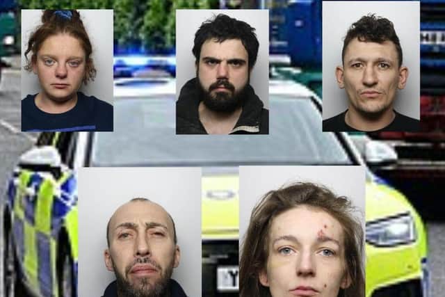 Five prolific Doncaster shoplifters behind bars