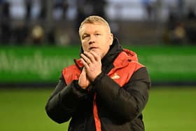 Grant McCann's side have just four games in November, compared to double that amount next month. Pic: Howard Roe.