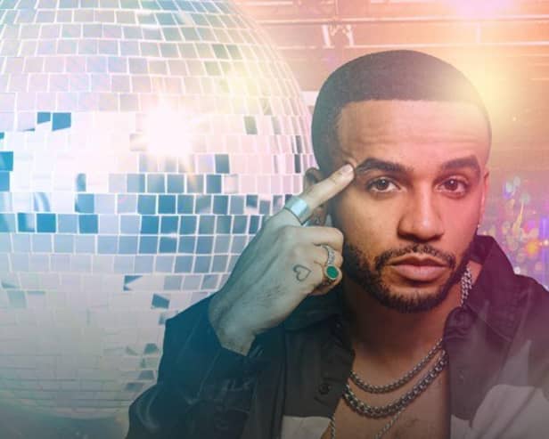 JLS star Aston Merrygold will replace Ricky Wilson at a Christmas party event at Doncaster Racecourse.