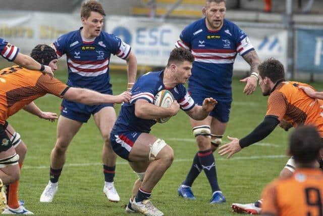 Doncaster Knights' Sam Graham has signed a new deal with the club.