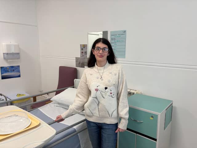 Annalise Walsh, who is one of 17 people who has worked with Aspire to Be and been offered a job with Doncaster Bassetlaw NHS Foundation Trust.