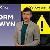 Travel alert: Rail services issue warning to passengers ahead of Storm Éowyn.