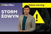 Travel alert: Rail services issue warning to passengers ahead of Storm Éowyn.