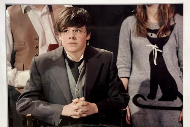 Ackworth School shared this throwback photo of Yungblud appearing in a school production. (Photo: Ackworth School).