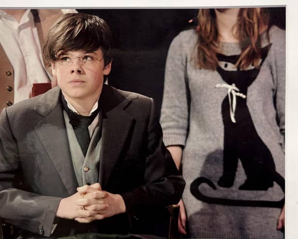 Ackworth School shared this throwback photo of Yungblud appearing in a school production. (Photo: Ackworth School).
