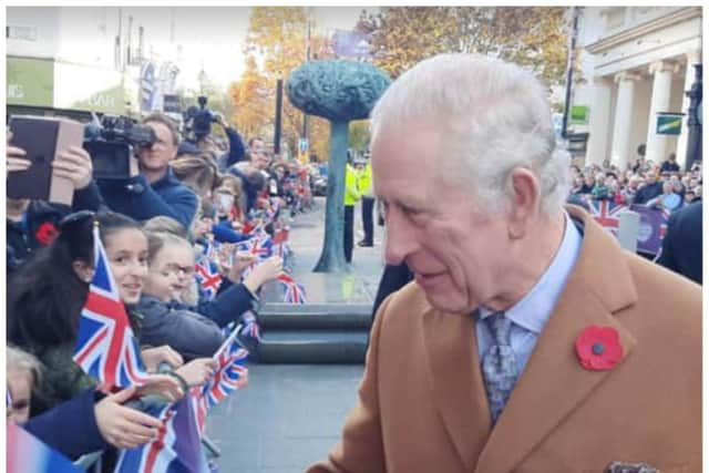 King Charles III came to Doncaster to confer city status in November last year.