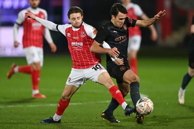 Former Rovers striker Alfie May has scored 18 goals for Cheltenham Town this season and has eight in his last six games.
