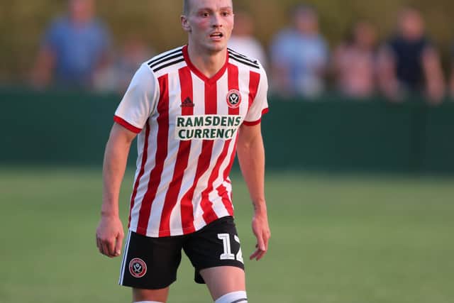 Caolan Lavery in action for Sheffield United. Photo: Simon Bellis/Sportimage.