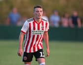 Caolan Lavery in action for Sheffield United. Photo: Simon Bellis/Sportimage.